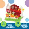 Learning Resources Peekaboo Learning Barnyard Playset - Farm Animal Toys, Montessori Toddler Toys, Imaginative and Fine Motor Skills, Counting Skills for Kids, Birthday Gifts for Boys and Girls view 2