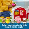 Learning Resources Peekaboo Learning Barnyard Playset - Farm Animal Toys, Montessori Toddler Toys, Imaginative and Fine Motor Skills, Counting Skills for Kids, Birthday Gifts for Boys and Girls view 3