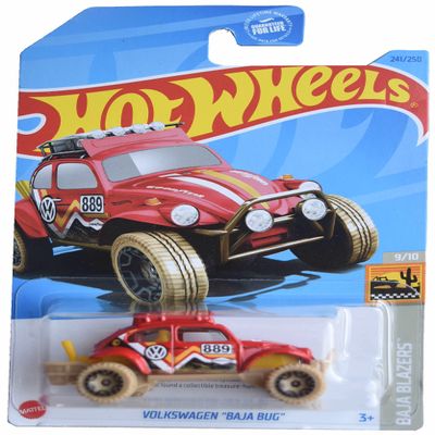 Mattel Hot Wheels Volkswagen Baja Bug, Baja Blazers 9/10 [red] 241/250