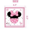118 Pcs Pink 1st Birthday Party Supplies Girls One Paper Plates Napkins Cups Forks Tablecloth Banner for Girl's 1st Birthday Baby Shower Party Decorations, Serve 20 view 3