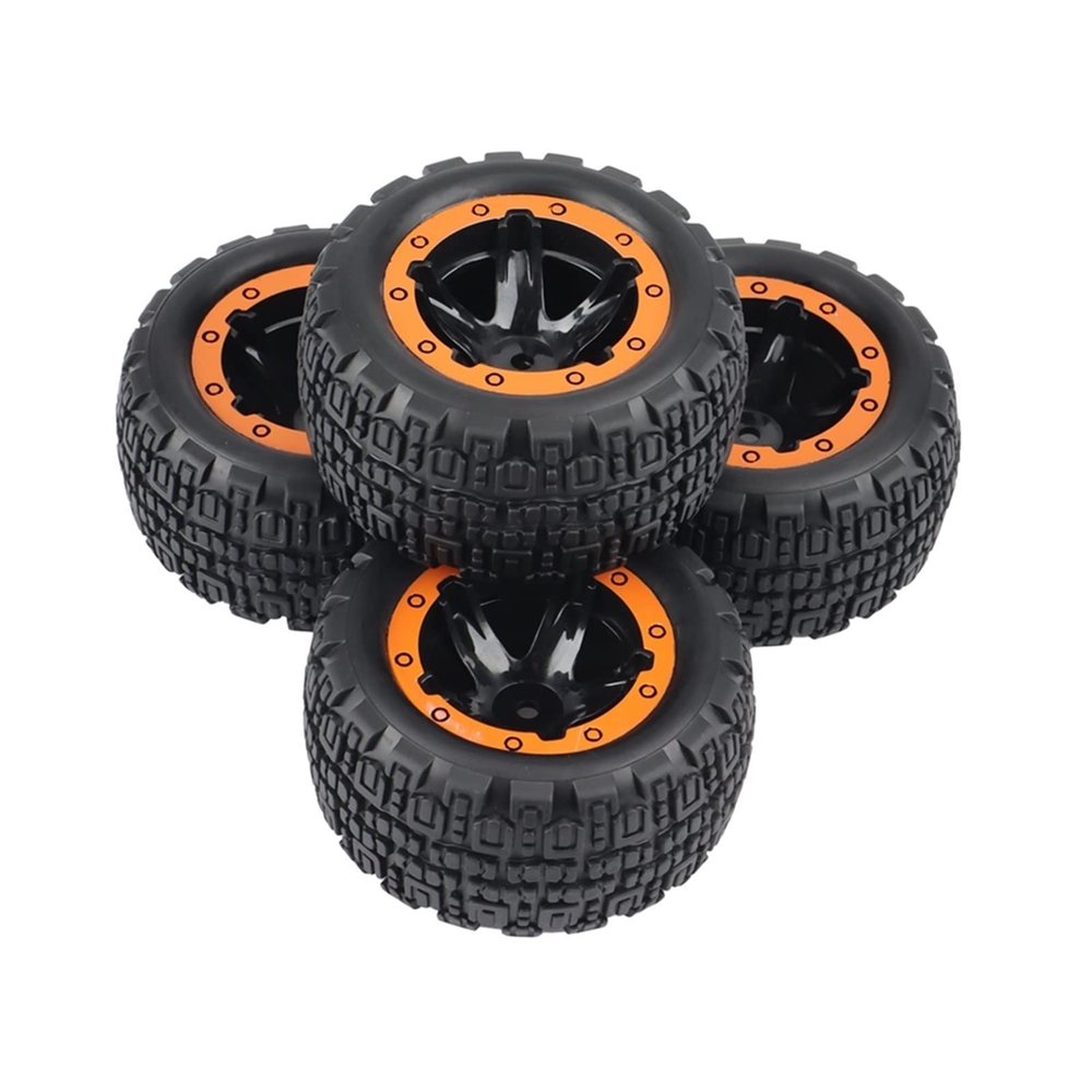 Tsolay 4Pcs Tire Wheel Tyre for HBX 16889 16889A 16890 16890A SG 1601 SG 1602 SG1601 SG1602 RC Car Parts Modification Accessories