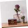 Abaodam 1pc Mini Jewelry Box Adornment for Dollhouse Decor Chic Miniature Dressing Box for Collectors and Craft Enthusiasts Realistic Bedroom Accessory view 4