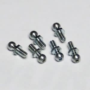CW8121 Custom Works Short Hex Drive Ball Stud (6)