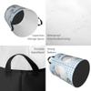 Personalized Laundry Basket with Name Waterproof Elephant Nursery Hamper for Baby Girl Boy Collapsible Storage Baskets for Girls Boys Kids Storage Bin Room Decor Baby Gift Baskets view 3