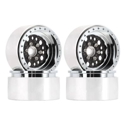 AMLIK RC Car Accessories Compatible with SCX10 for TRX4 for VS4-10 for Gen8 Offset -10mm Carbon Fiber Aluminum 1.9" Beadlock Wheel Rim for 1/10 RC Crawler (W1953 W1954) (Color : 3, Size : W1953)