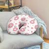 Mintulipy Donut Cow Nursing Pillow Cover Donut Cow Removable Cover for Breastfeeding Pillows, Ultra Soft Comfortable Slipcover Ultra Soft Snug Fits On Infant Nursing Pillow view 4