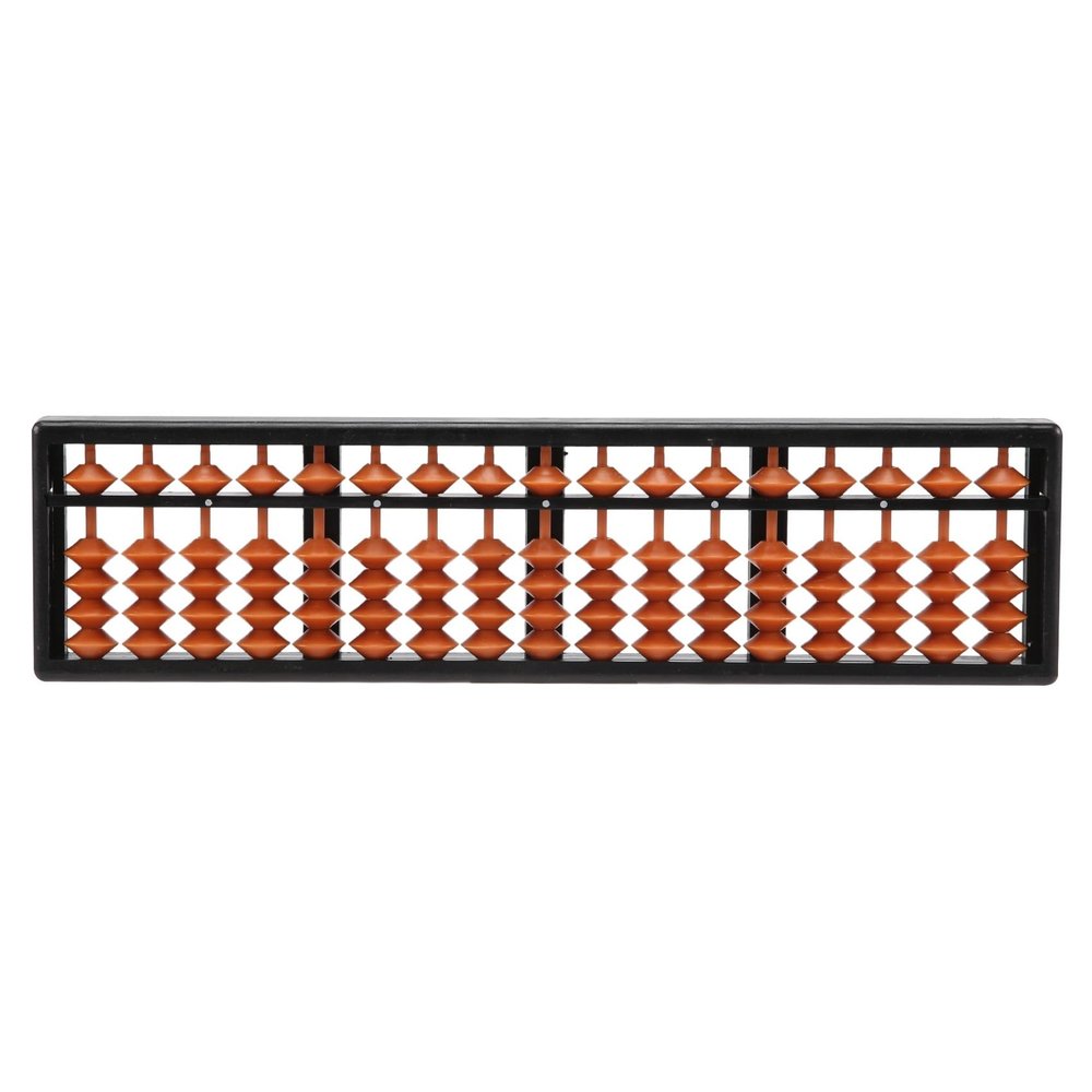 ALOEU Plastic Abacus Arithmetic Abacus Kids Calculation Tool 17 Digits