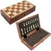 28.8X28.8Cm Wood Folding Portable Chessboard for Adults Educational Thinking Toy for Children Training and Learning for Students and Beginners view 3