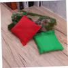 SUPVOX 2pcs Boy Girl's Flat Shape Sandbags Set Plastic Granules for Outdoor Games for Boys and Girls School Activities and Playtime Random Color view 2