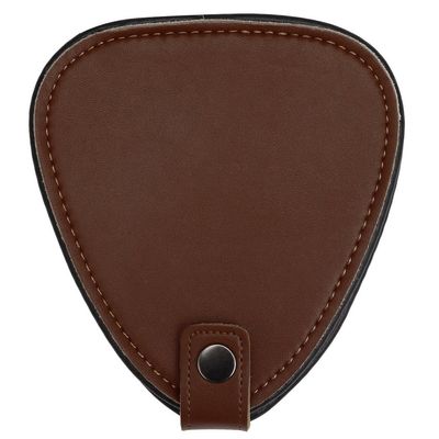 BOSREROY Premium Leather Case with 22PCS Guitar Plectrums, Versatile Celluloid Picks for String Instruments, Guitar Pick Holder Compact Bag, Perfect Musician Present