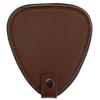 BOSREROY Premium Leather Case with 22PCS Guitar Plectrums, Versatile Celluloid Picks for String Instruments, Guitar Pick Holder Compact Bag, Perfect Musician Present view 1