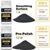 6 in 1 Rock Tumbler Grit Full Function Set  4 Step Tumbling Grit, 1 Ceramic Refill Media, 9 Varieties Rough Rocks, Rock Tumbler Grit Polish Refill, Rock Polish Supplies & Accessories view 4