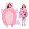 JOIEDOMI Kids Sleeping Bag Toddler Nap Mat with Pillow & Blanket 60" x 39" for Kids Ages 3+ Soft Plush Sleeping Mat Unicorn for Preschool and Boys Girls Kindergarten Daycare Sleepover view 1