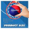 JellyArch 6 Pcs Foam Mini Basketball 4 Inch Mini Hoop Ball Small Squeeze Stress Balls Soft Quiet Bouncy Ball Foam Basketball for Indoor Outdoor Sport Theme Party Game Gifts(Blue, Red) view 2