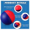 JellyArch 6 Pcs Foam Mini Basketball 4 Inch Mini Hoop Ball Small Squeeze Stress Balls Soft Quiet Bouncy Ball Foam Basketball for Indoor Outdoor Sport Theme Party Game Gifts(Blue, Red) view 3