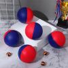 JellyArch 6 Pcs Foam Mini Basketball 4 Inch Mini Hoop Ball Small Squeeze Stress Balls Soft Quiet Bouncy Ball Foam Basketball for Indoor Outdoor Sport Theme Party Game Gifts(Blue, Red) view 4