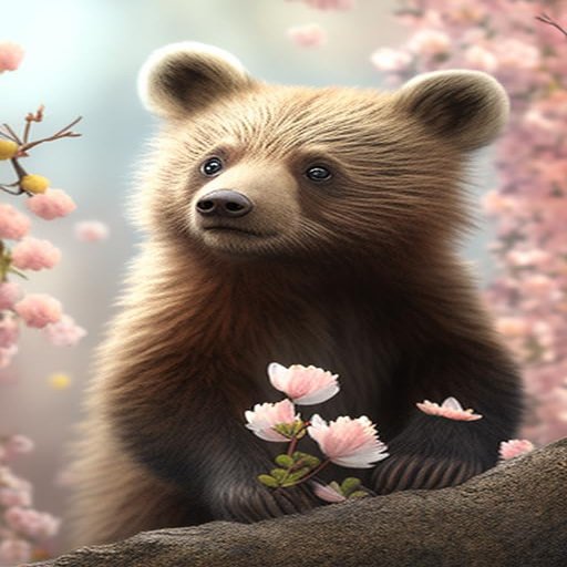 1000 Piece Adult Woodiness Puzzle,Brown Bear Puzzle Game Educational Gift, Room Decor