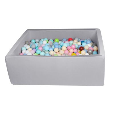 Foam Ball Pit for Kid, Kids Soft Ball Pit,Kiddie Balls PoolIdeal Gift Toys for Children, Rectangle, 40 Inch