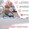 Foam Ball Pit for Kid, Kids Soft Ball Pit,Kiddie Balls PoolIdeal Gift Toys for Children, Rectangle, 40 Inch view 2