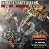 Supdex 1/24 RC Battle Tank Set, Remote Control US M1A2 Abrams and Chinese Type 99 Model Tank That Shoots for Kids and Adults, 2.4G Army Toy for Boys Age 6+ Year Old with Sound, Lights and Smoke view 3