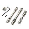 3Pcs Metal Drive Shaft, Transmission Shaft Upgrade Parts, RC Universal Driveshaft for G500 MN128 MN86 1:12 Scale RC Accessory view 1