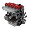 Aetheria 6 Cylinder L6 Engine Building Set, 1985 Pieces Dynamic RB30-V4 Turbocharged Engine That Runs, Build Your Own Engine Designed by Ronald Tewes-MA-61895 view 4