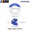 AMK Aluminum TRX4 Brake Discs with Caliper, 1/10 Scale Brake Pads for RC Crawler TRX4 Upgrades (Blue B) view 3