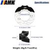 AMK Aluminum TRX4 Brake Discs with Caliper, 1/10 Scale Brake Pads for RC Crawler TRX4 Upgrades (Black A) view 3