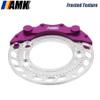 AMK Aluminum TRX4 Brake Discs with Caliper, 1/10 Scale Brake Pads for RC Crawler TRX4 Upgrades (Purple B) view 4
