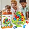 Lktvys Dinosaur Tower Stack Game, 64PCS Large Smooth Blocks  Vibrant STEM Toy Gift for Kids 3+ & Adults | Stacking Balance Game Builds Focus & Creativity | Ideal for Classroom, Parties & Social Play view 1