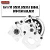 hopsupRC Aluminum Transmission Gearbox Upgrades Part for 1/10 SCX10, SCX10 II 90046,90047,Wraith,AX10 RC Crawler Truck,Center Transmission Gearbox Hops up,Silver view 2