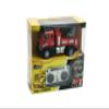 DAKOTT Mini RC Fire Truck for Kids - 1:64 Scale Four-Way Remote Control Toy Truck view 1
