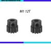 ADORLY 2Pcs Hd Steel Pinion Gear 12T Mod1 5mm,ARA311052 for Arrma 6s Blx Upgrade Parts Arrma Bigrock Fireteam Mojave Kraton Notorious Outcast Talion TLR Typhon Parts view 2