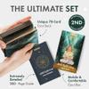 Wyspell Unique Tarot Cards with Guidebook - Wild Reflections Tarot Deck for Beginners - Nature-Inspired Cards - Traditional Symbolism - Beautiful & Modern Tarot Decks view 2