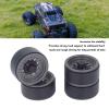 1.9 Inch Beadlock Wheels RC Wheel Rim Set for 1/10 RC Crawler SCX10 I II III 90046 AXI03007 GEN7 GEN8 D90 (Gray) view 3