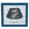 Green Tree Gallery Love At First Sight Sonogram Frame for Baby Boy, 5.6 x 5.1 inches view 1