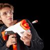 Nerf Pro Torrent Half-Length Dart Blaster, 150 FPS, 15 Nerf Pro Half-Length Darts, 15-Dart Magazine, Pump Action, Eyewear, Gifts for Teens, 14+ view 4