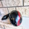Black Red and natural color Gourd Guiro, Natural Gourd Guiro, Peruvian Percussion Guiro, Latin Percussion Instrument, Birthday Gifts view 3