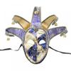 Beyond Collectibles Jester mask Venetian Masquerade Costume Mask Decoration Musical Mardi Gras Cosplay Party Ball Prom Halloween (M0002L men (RBU)) view 2
