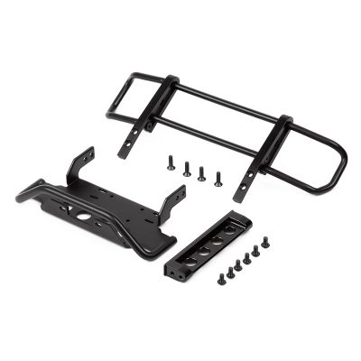 AMLIK RC Car Accessories Compatible with TRX4 for G500 for TRX6 for G63 6X6 RC Car Metal Front Rear Bumper for 1:10 RC Crawler Upgrade Parts (Color : Front Set)