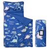 MORAIS Toddler Nap Mat with Pillow and Blanket - 52" x 20" Lightweight and Soft Nap Mats for Preschool, Daycare, Travel Sleeping Bags view 1