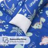 MORAIS Toddler Nap Mat with Pillow and Blanket - 52" x 20" Lightweight and Soft Nap Mats for Preschool, Daycare, Travel Sleeping Bags view 4