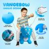 VangeBow Dinosaur Bouncy Horse for Toddlers 3+, Inflatable Ride On Bouncy Animal Hopper Toys for 3 4 5 Year Old Girl Boy Kid First Birthday Gift, Outdoor Indoor Soft Play Equipment(Pump Included) view 3