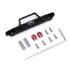 AMLIK RC Car Accessories Compatible with Axial for SCX24 90081 58 * 15mm Metal Front Bumper with Hook for 1/24 RC Crawler Car Upgrade Parts view 2