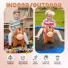 VangeBow Bouncy Horse for Toddlers 1-3, Inflatable Ride on Bouncy Animal Hopper Toys for 1 2 3 4 5 Year Old Girl Boy Kids First Birthday Gift, Outdoor Indoor Soft Play Equipment(Pump Included) view 4