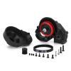 AMLIK RC Car Accessories Compatible with Axial for SCX10 for SCX10 II 3.2mm Gear Belt Drive Transmission Complete Gearbox 1/10 RC Crawler Car 90046 Upgrade Parts (Color : Black) view 2