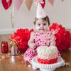 1 PCS Happy Valentine's Day Cake Topper Glitter Be My Valentine Sweet Love Heart Balloon Shaped Cake Pick for Valentine's Day Theme Wedding Birthday Party Cake Decorations Supplies Light Pink view 4