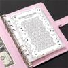 100 Envelope Savings Challenge, Paper Money Collection Album Portable Large Capacity Bill Storage Book (Size : Blue) view 4
