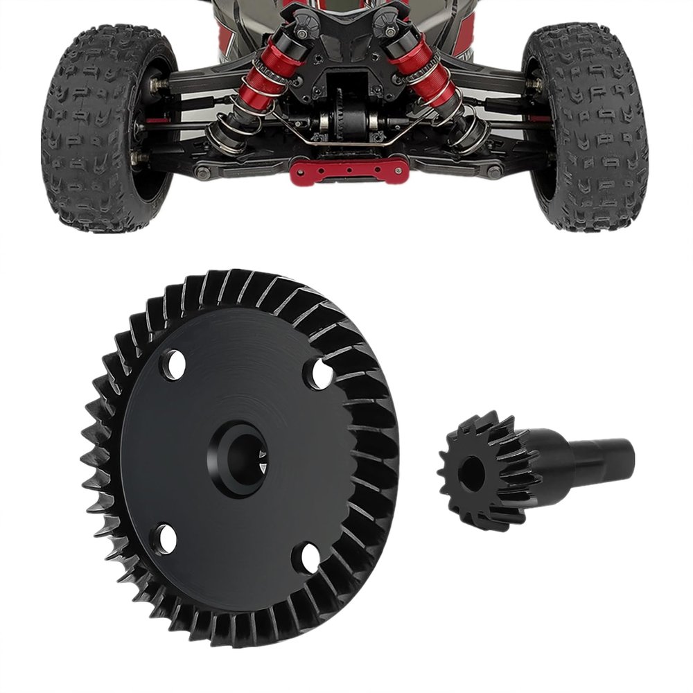 BRKRC Steel Diff Gear 42T 15T Gearbox Differential Gears Set for Arrma 1/8 Kraton Notorious Outcast Talion 6S BLX Typhon6S TLR 1/7 Fireteam Mojave 6S BLX 4WD