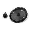 BRKRC Steel Diff Gear 42T 15T Gearbox Differential Gears Set for Arrma 1/8 Kraton Notorious Outcast Talion 6S BLX Typhon6S TLR 1/7 Fireteam Mojave 6S BLX 4WD view 4